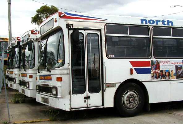 North & Western Leyland Tiger PMC buses